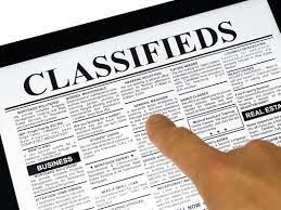 Book Name Change Ads in Classified Section 1 Book Name Change Ads in Classified