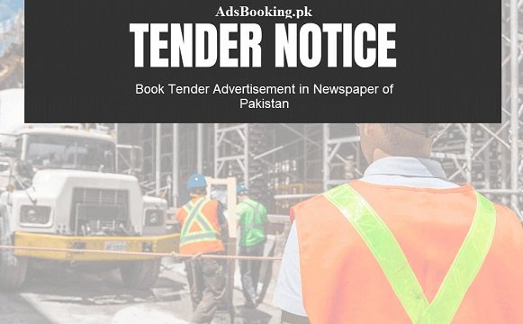 Tender Notice Advertisement in Newspaper