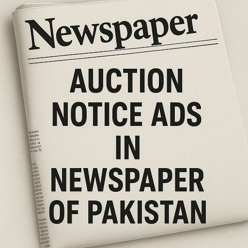 Book Auction Notice Ads in Newspaper of Pakistan Today 1 Auction Notice Ads in Newspaper of Pakistan